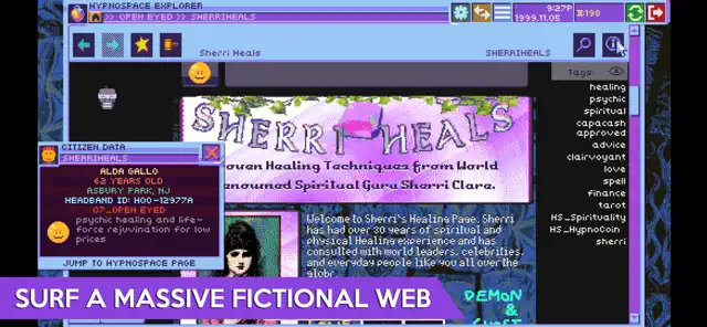 Hypnospace Outlaw screenshot 2