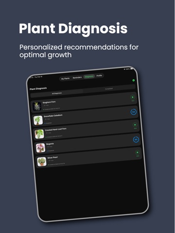 PlantOK: AI Plant Care iPad screenshot