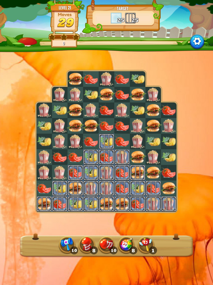 Food Blast Match 3 Puzzle