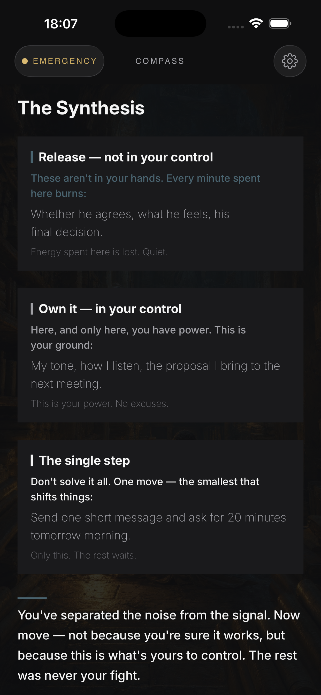 HEGEMON: Daily Mental Armor screenshot 5