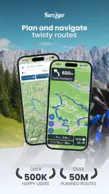 Kurviger Motorcycle Navigation 1