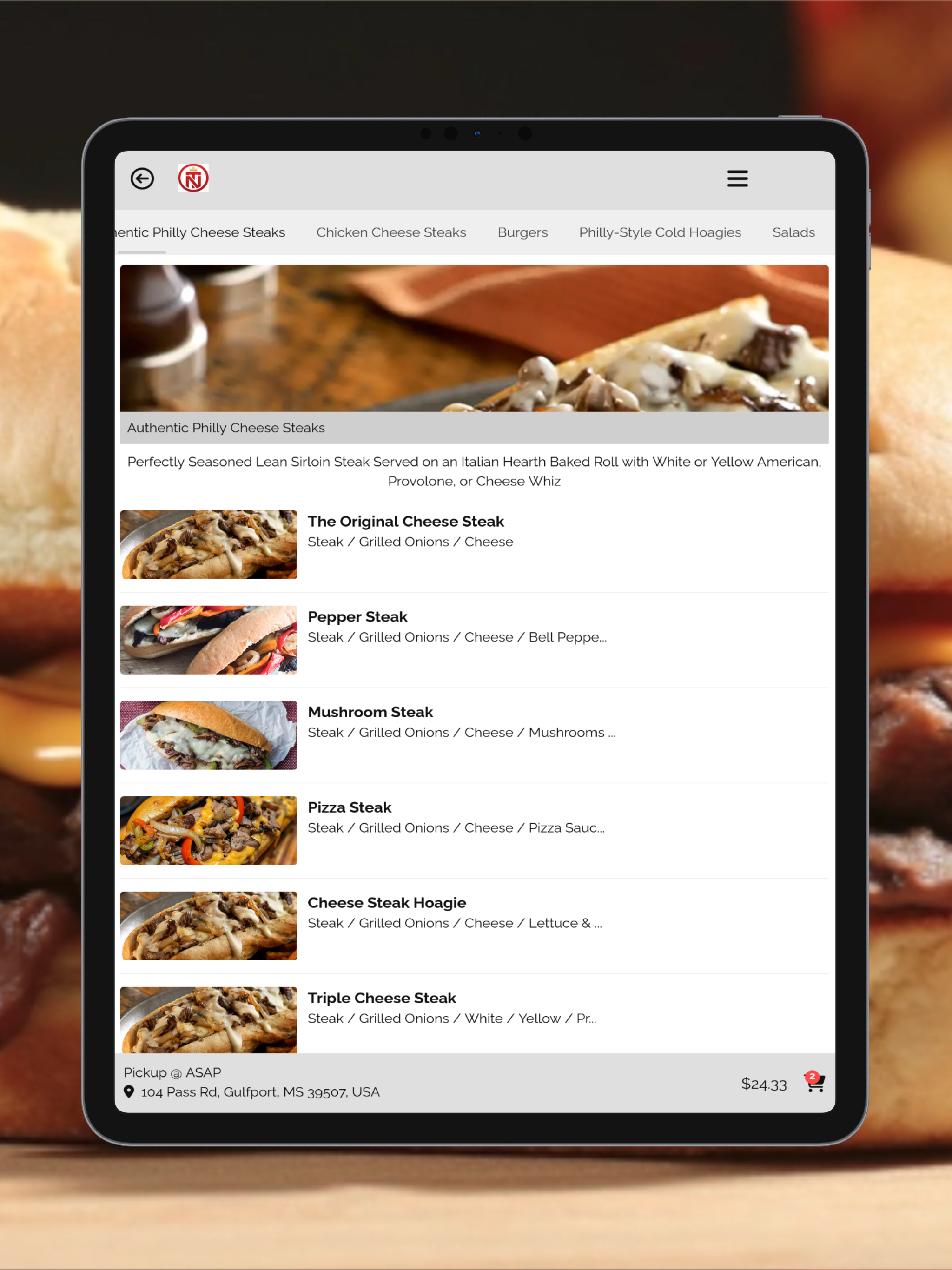 Tony Nelson's King Of Steaks