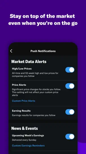 Скриншот Yahoo Finance: Stocks & News на iPhone 6