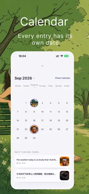 Moon Cat-Voice Diary, Mood screenshot 4