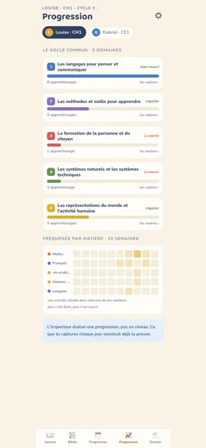 Marelle : carnet IEF screenshot 3