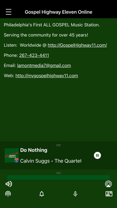 Gospel Highway 11 Online iPhone screenshot 3 - Entertainment app