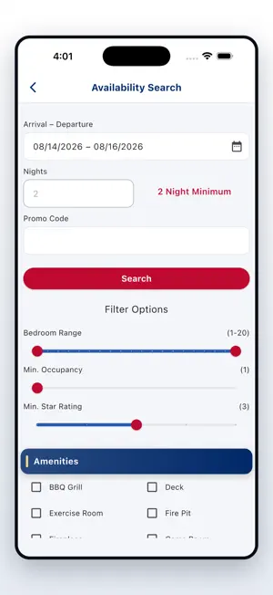 Cabins USA Guest App screenshot 3