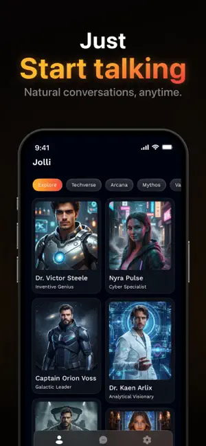 AI Friend & Companion - Jolli screenshot 3
