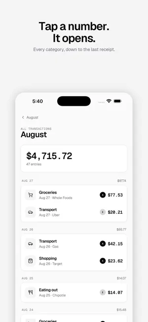 Two Cents: Couples Budget App screenshot 4