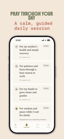 Amena - Prayer Intentions iPhone screenshot