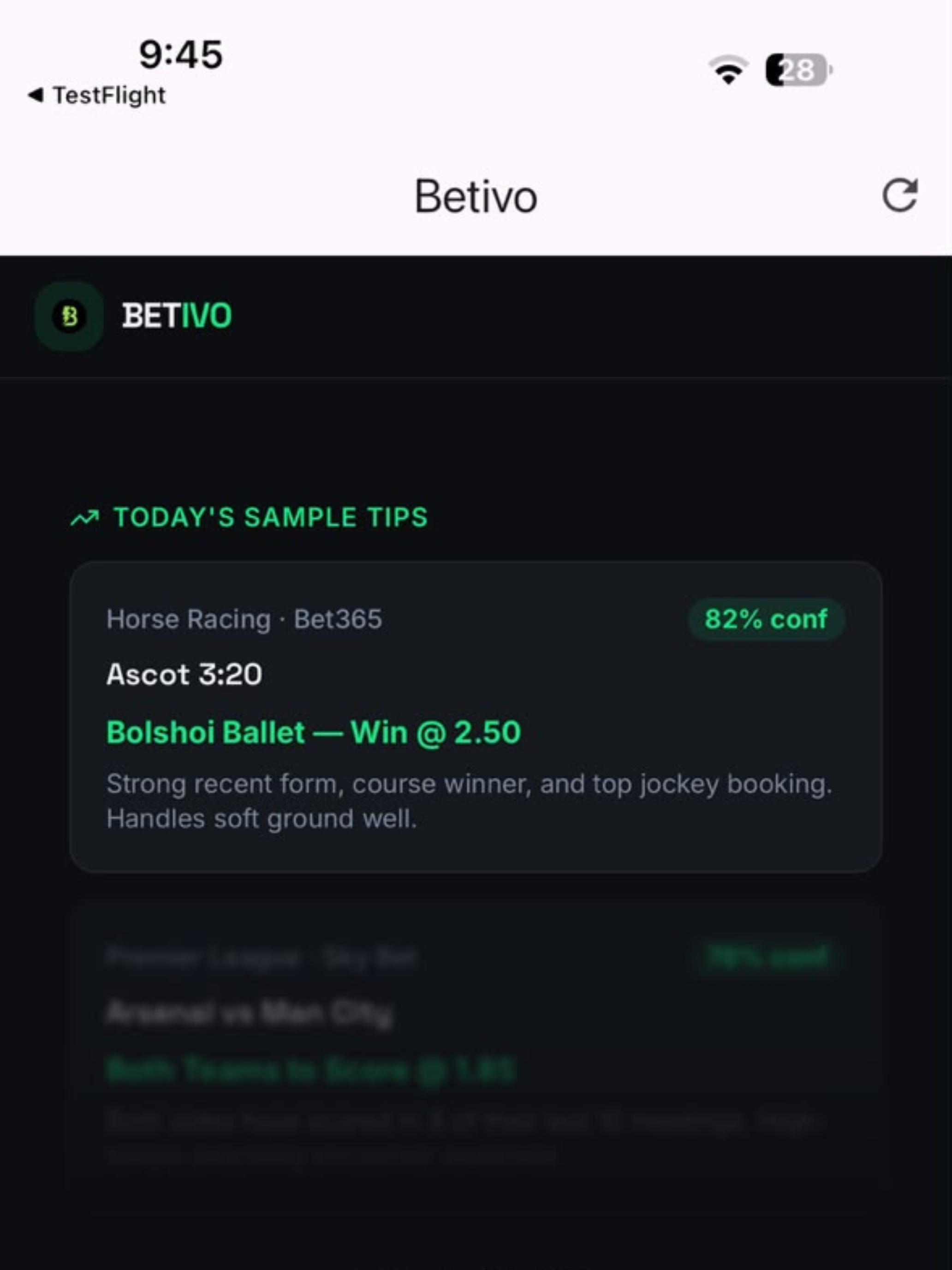 Betivo screenshot 8