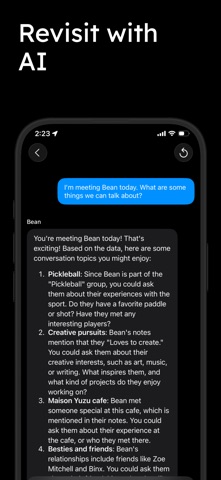 Beanotes - Remember People Screenshot 9 of 10