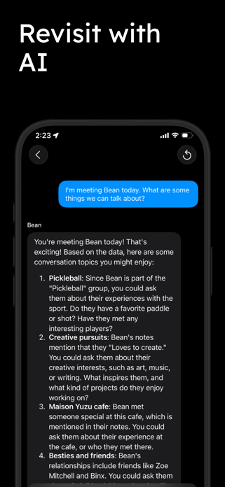 Beanotes - Remember People Screenshot 9 of 10