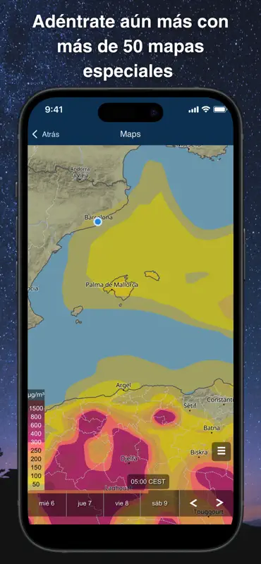 meteoblue tiempo y mapas screenshot 6 of 9