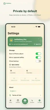SelfieDiary screenshot 4