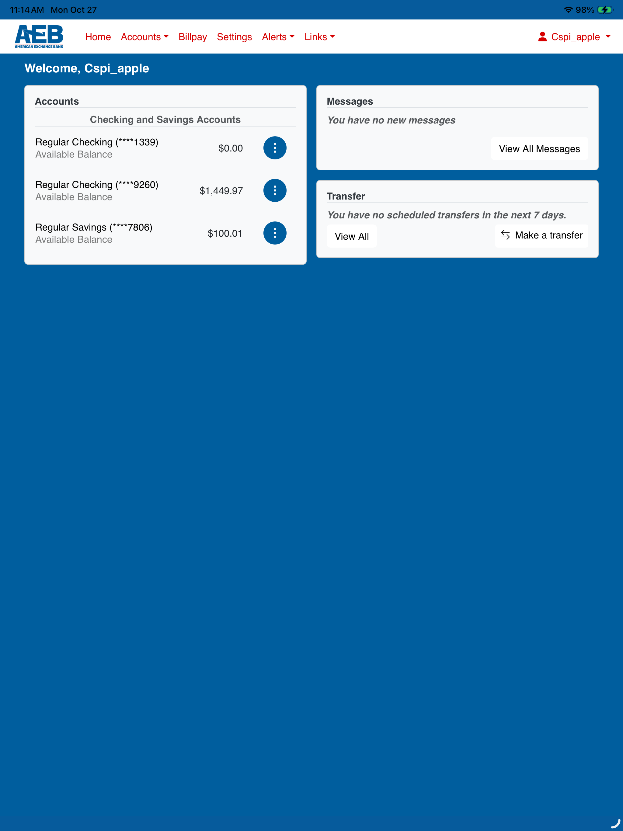 American Exchange Bank Mobile