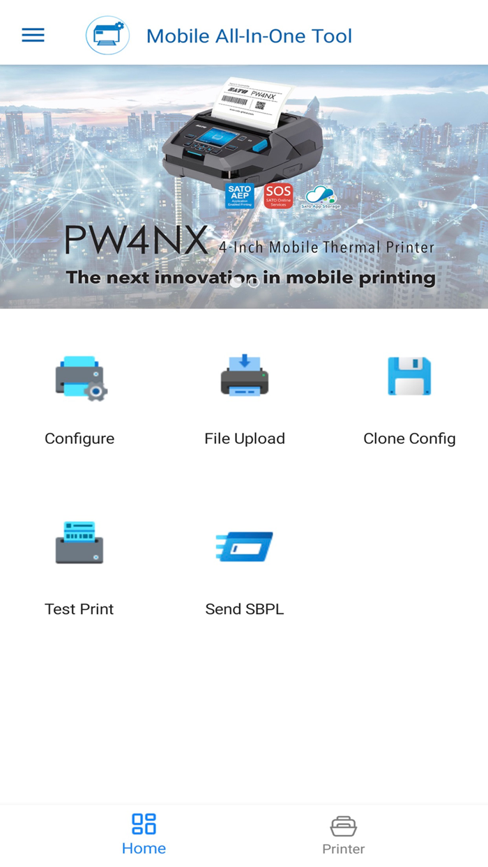 SATO Mobile All-In-One Tool