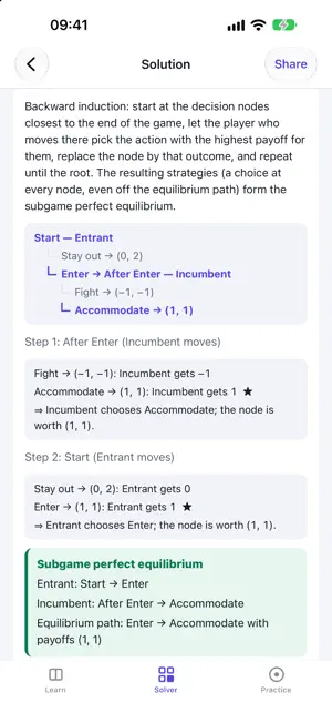 Game Theory: Nash Equilibrium screenshot 4