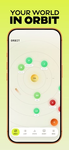 Orbit: Friendship Tracker Screenshot 1 of 5
