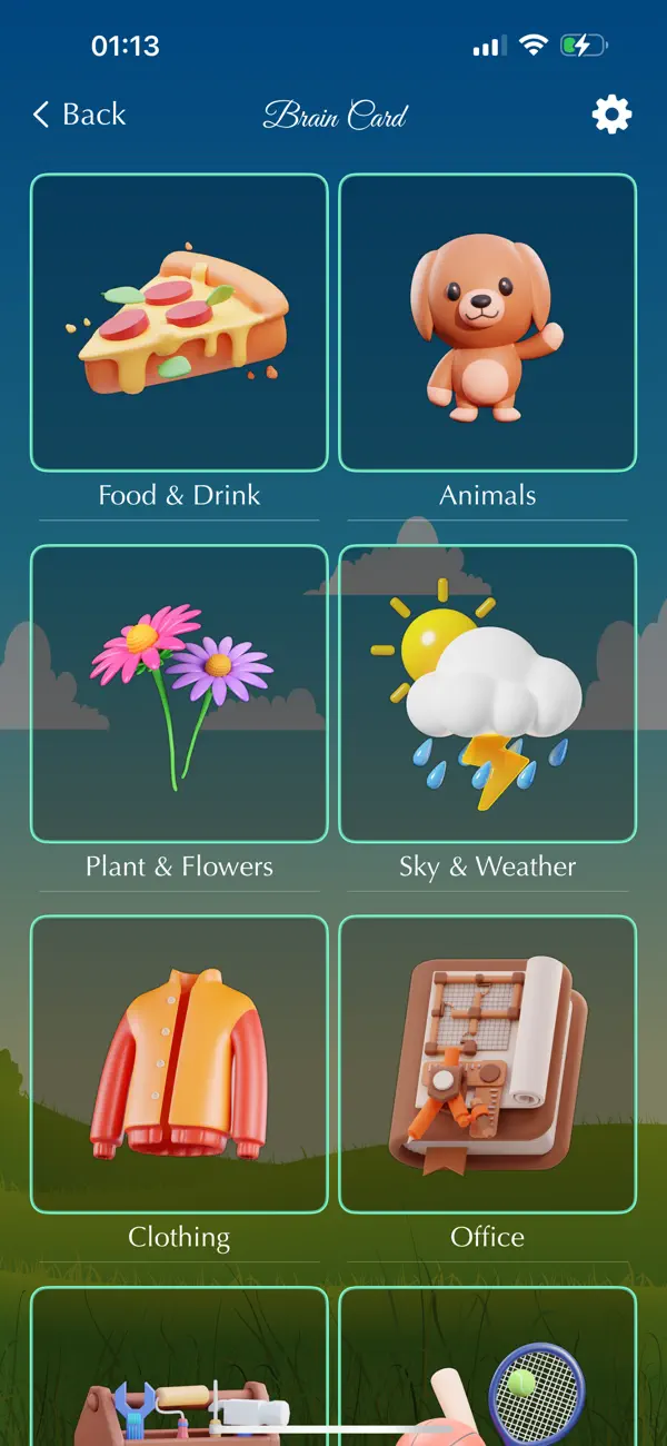 Screenshot #2 pour Brain Card Game Plus