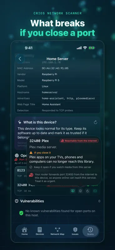 Crios: Network IP Port Scanner screenshot 6 of 10