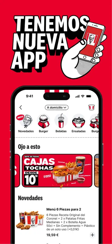 KFC España #PolloPollo screenshot 1 of 8