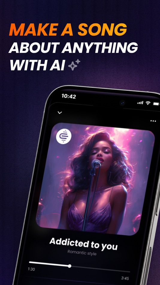 #1. Echo AI: Make Song, VO Speech (iOS) By: Perfomante video ads UAB