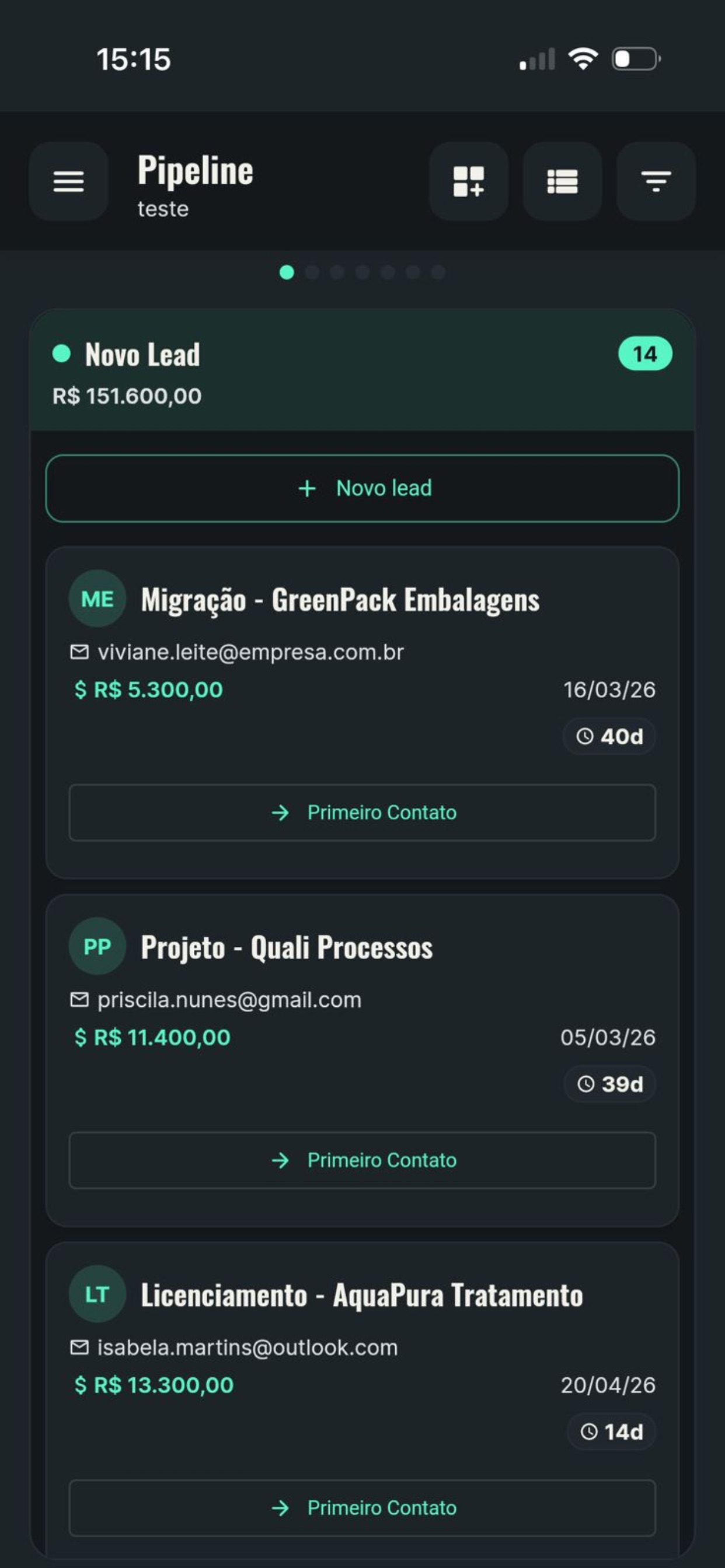 Screenshot 2 of BAM CRM