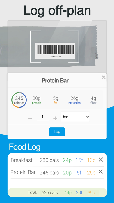 Fitness App + Screenshot