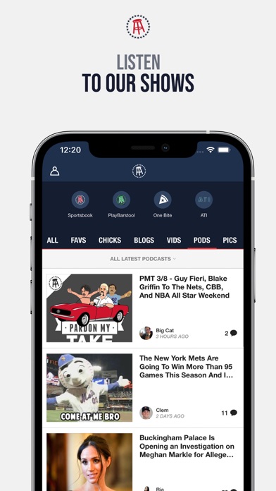Barstool Sports Screenshot