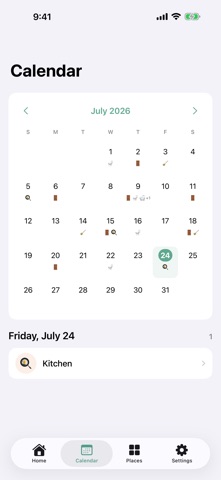 Souji Memo: Cleaning Routine iPhone screenshot