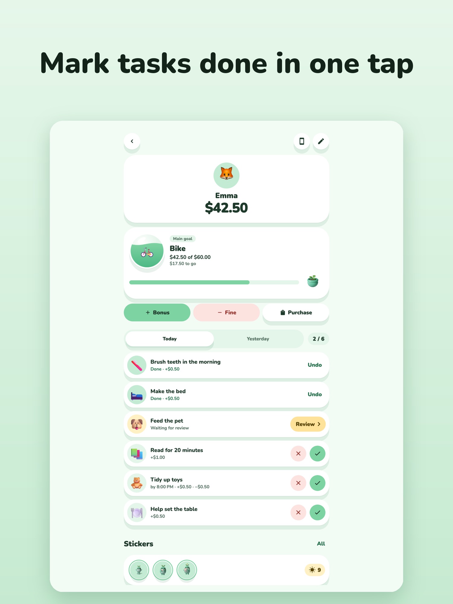 Growney: Chore Chart for Kids screenshot 10