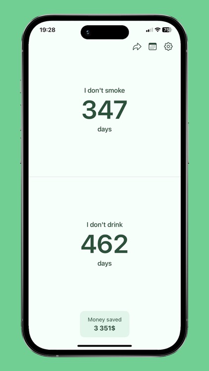 Day counter: bad habits screenshot-3