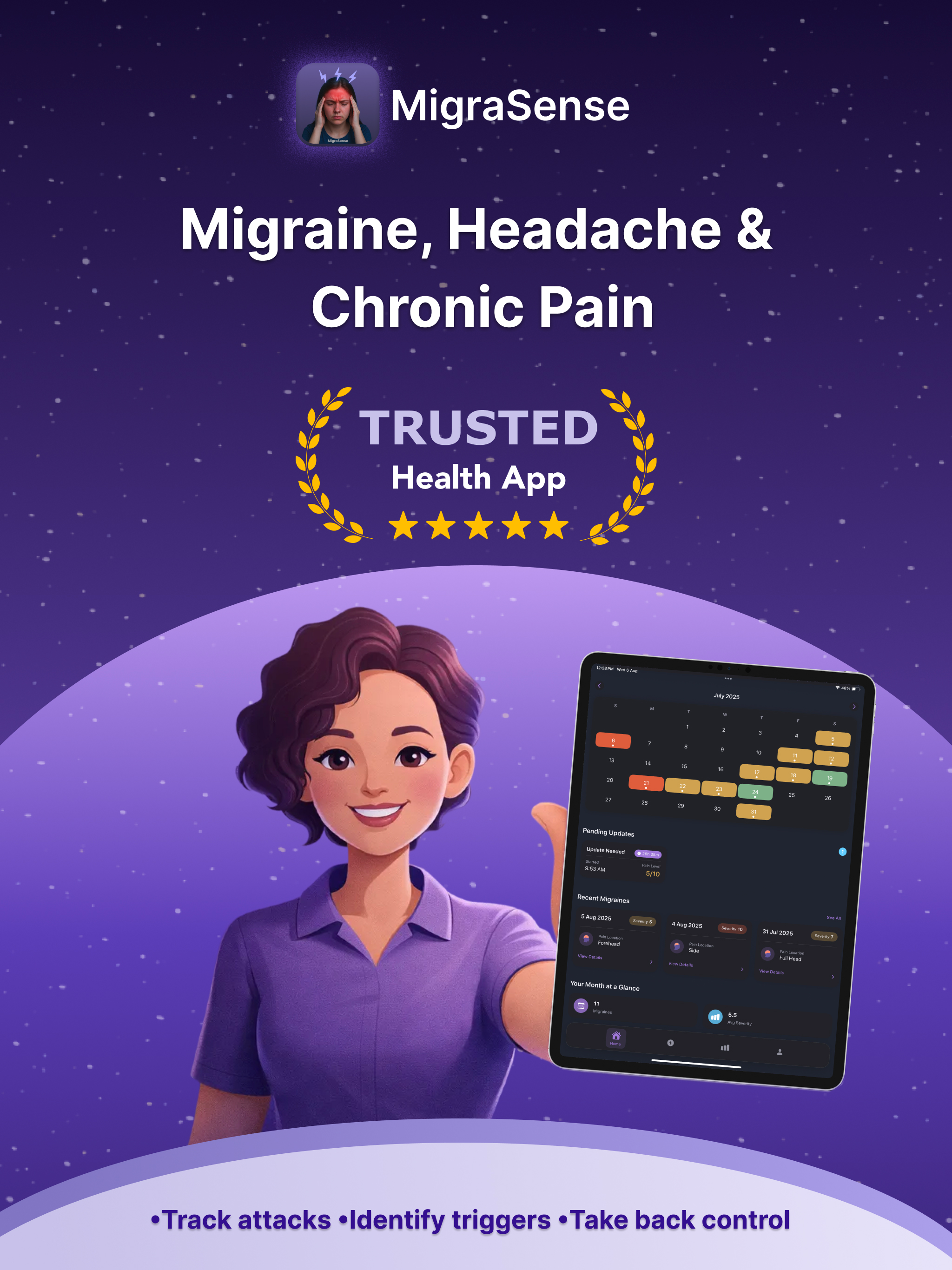 MigraSense: Headache Tracker screenshot 8