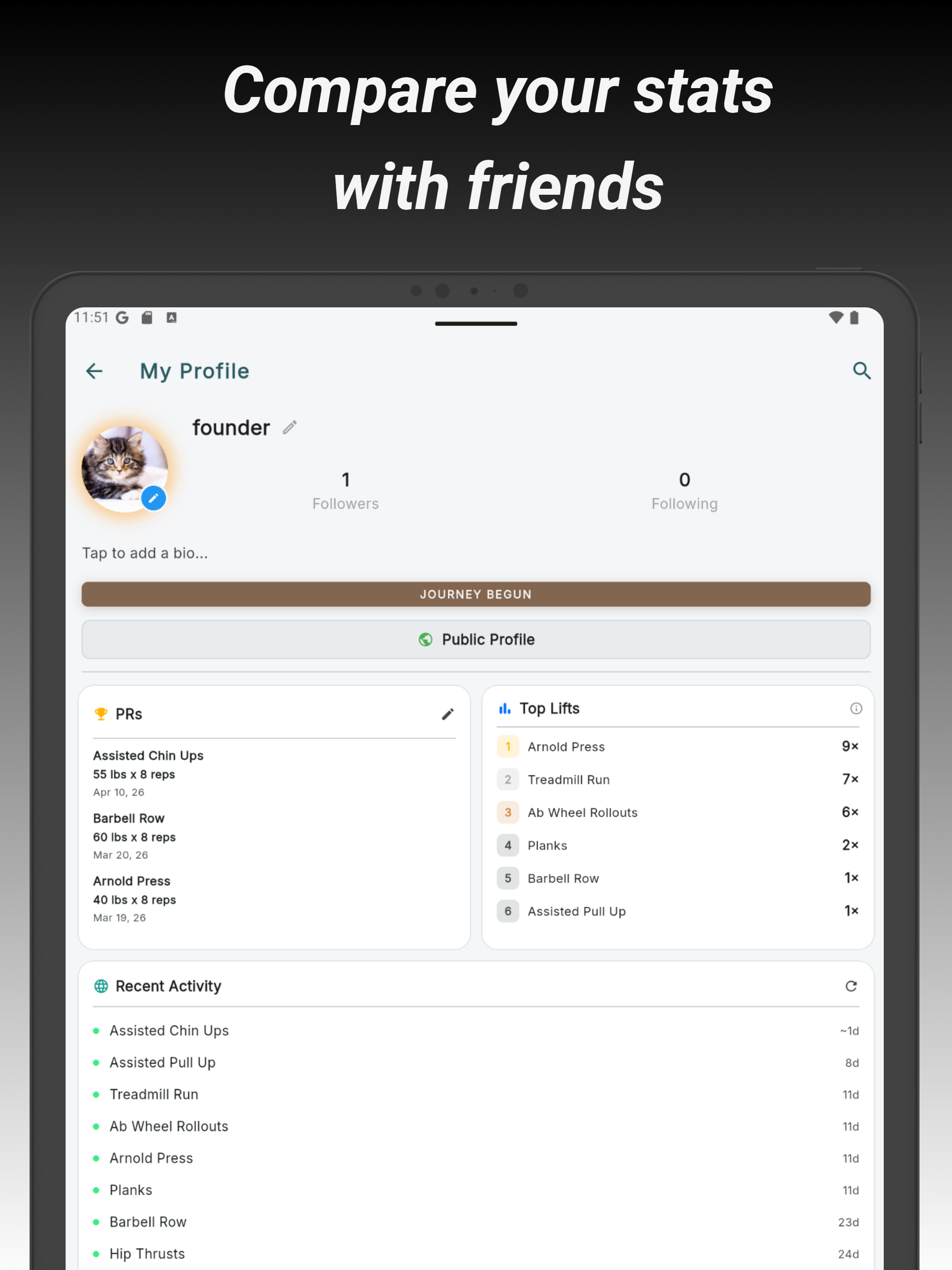 JustLiftin Workout Tracker screenshot 17