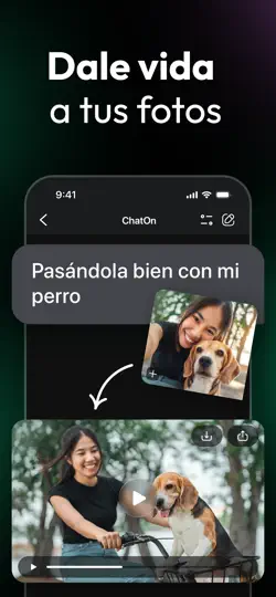 Captura de pantalla de ChatOn - Chatbot IA En Español en iPhone 5