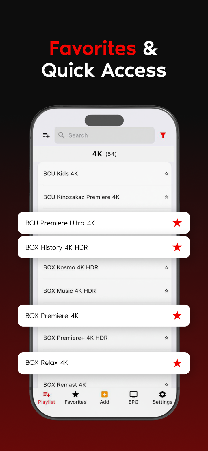 IPTV Player M3U8 Xtream EPG screenshot 3