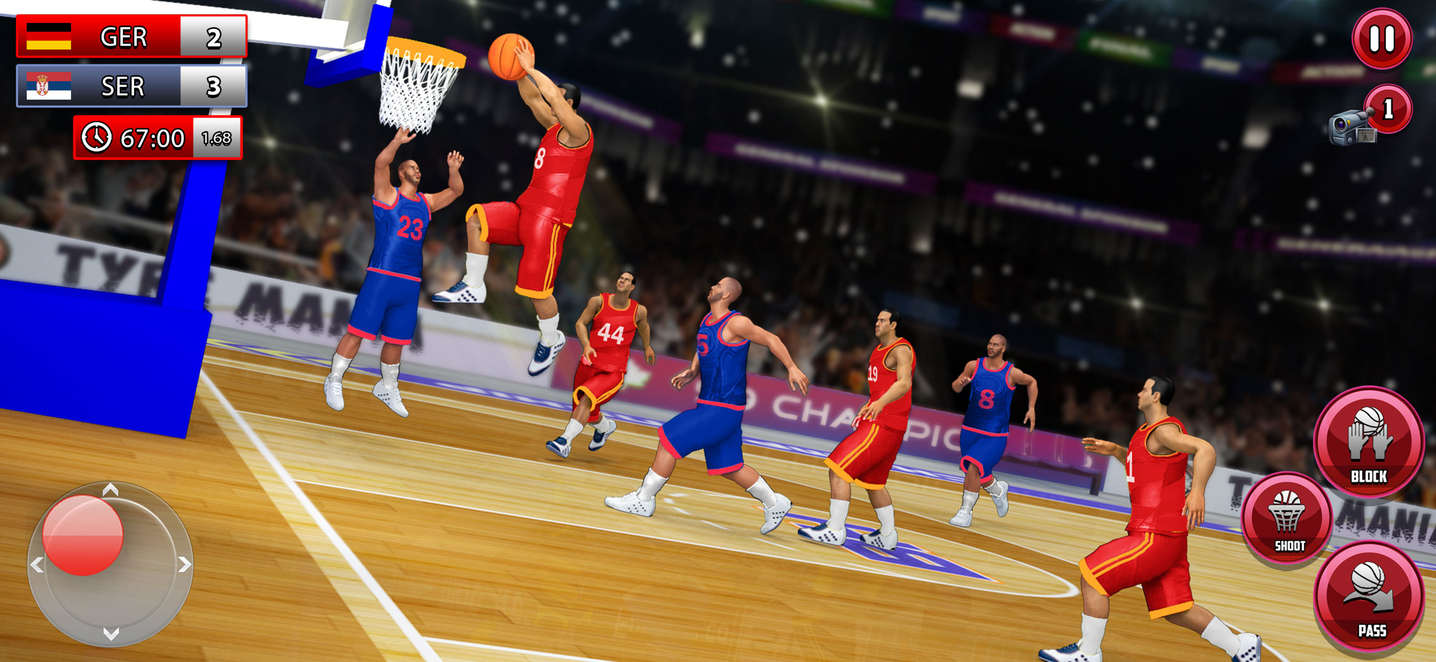 Real Dunk Basketball Games