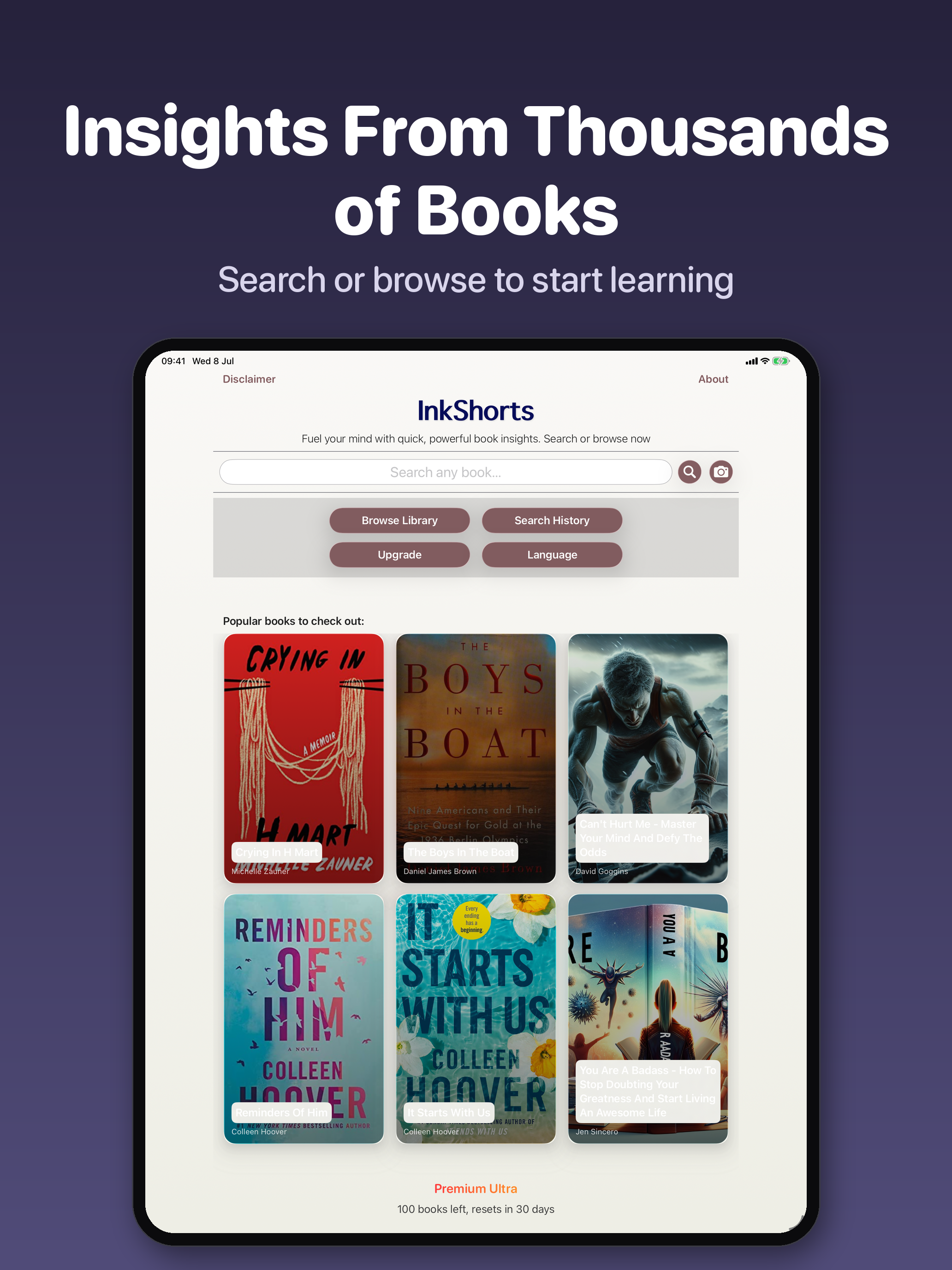 InkShorts: AI Book Summaries screenshot 8