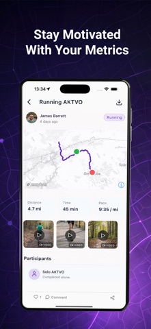 AKTVO iPhone screenshot