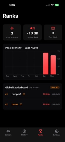 App screenshot
