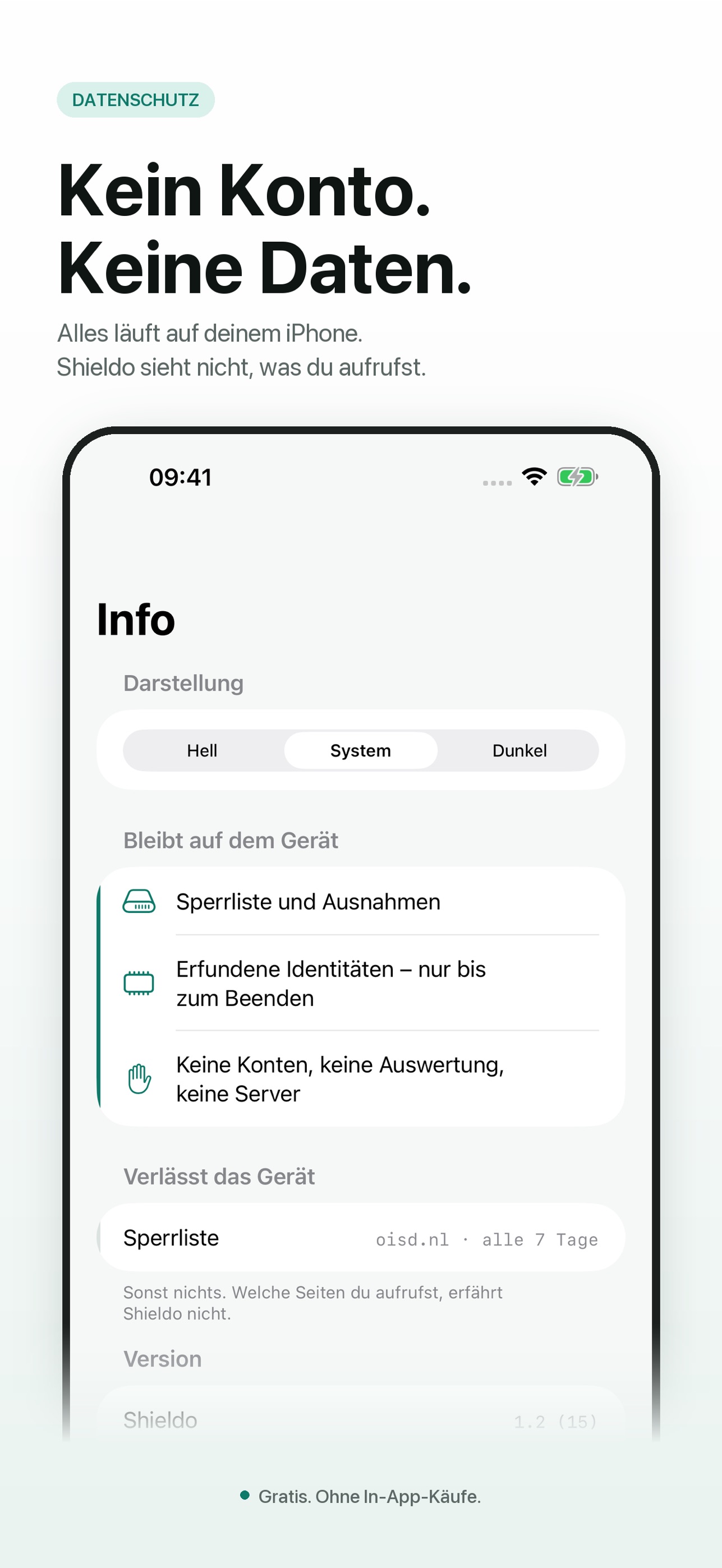Screenshot 4 of Shieldo: Adblocker für Safari