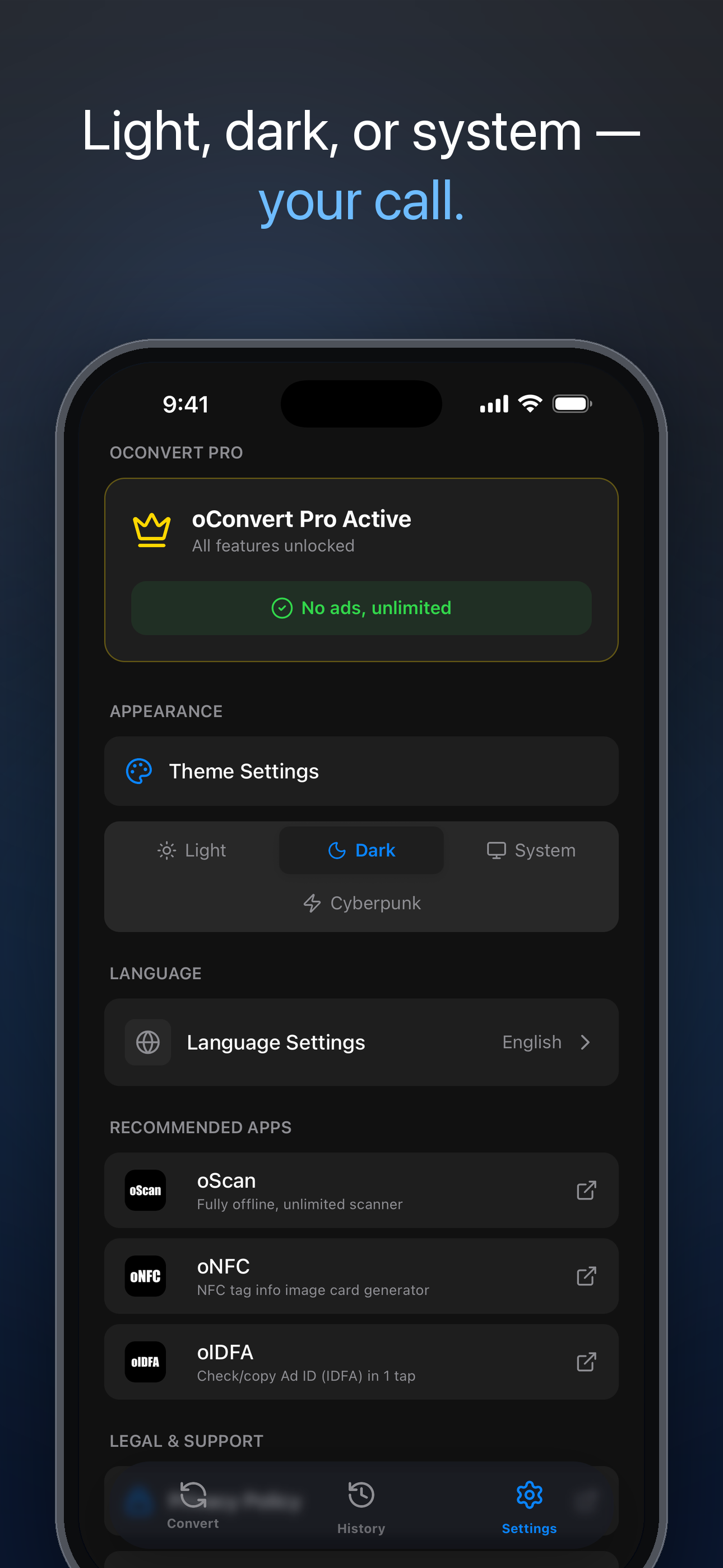 oConvert: MP4 to MP3 Converter screenshot 7