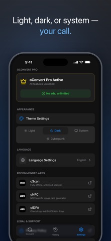 oConvert: MP4 to MP3 Converter Screenshot 7 of 8
