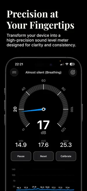 Cuspart: dB Meter screenshot 2