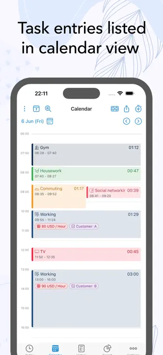 ATracker Time Tracker: Screenshot 5 von 10