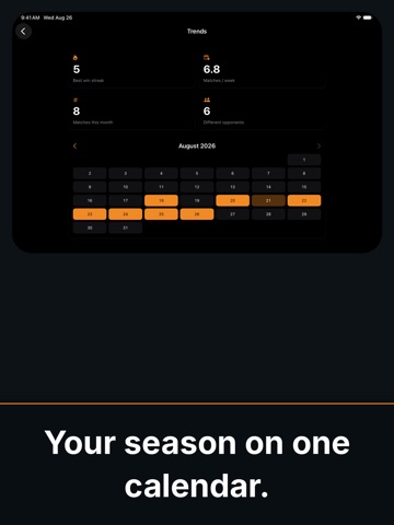 Table Tennis Serve Scoreboard iPad screenshot