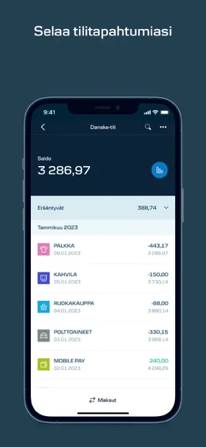Mobiilipankki FI – Danske Bank screenshot 2
