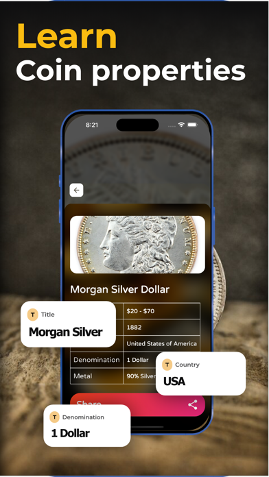 Coin Identifier: Value Check Screenshot