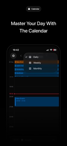 Growth To-Dos, Calendar, Focus screenshot 3